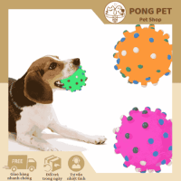 Đồ chơi bóng cao su 7 sắc cho chó mèo