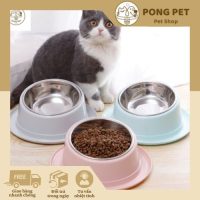 Bát Ăn Inox dành Cho Mèo – Thiết Kế Thông Minh, An Toàn & Thẩm Mỹ