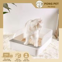 Khay Vệ Sinh Cho Mèo Có Tấm Lọc Chân – Giữ Nhà Luôn Sạch Sẽ