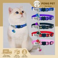 Vòng Cổ Mèo Có Chuông – An Toàn, Thời Trang, Cá Tính | PONG PET