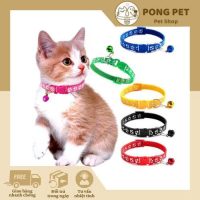 Vòng Cổ Cho Mèo Có Chuông – Nhiều Màu Dễ Thương | Pong Pet Shop