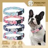 Vòng Cổ Chó Hoa Văn Cute – An Toàn, Bền Đẹp, Thời Trang