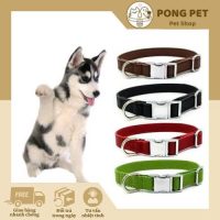 Vòng Cổ Chó Cao Cấp Nhiều Màu – Pong Pet shop
